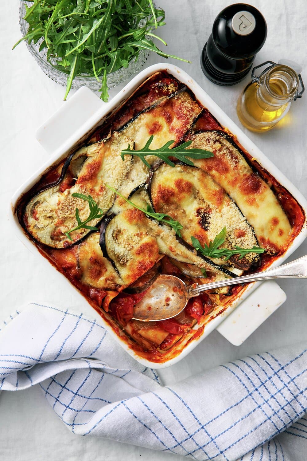 Lasagne alle melanzane - kasvismunakoisolasagne